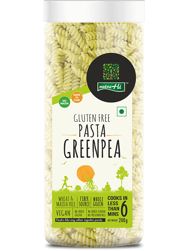 Description:
Greenpea pasta is a nutritious blend of Greenpea and rice. Because of its flavor it is often included in everyone’s diet.
Key Ingredients:
Greenpea and Rice.